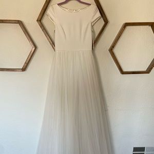BHLDN wedding dress